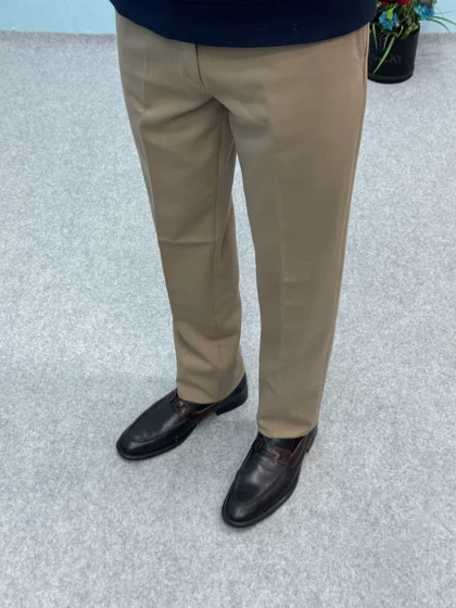 شلوار پارچه‌ای مردانه _ پارچه جکوار دوبرکش قواره کلاسیک