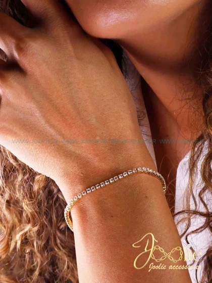 دستبند زنانه تنیسی کد B2155