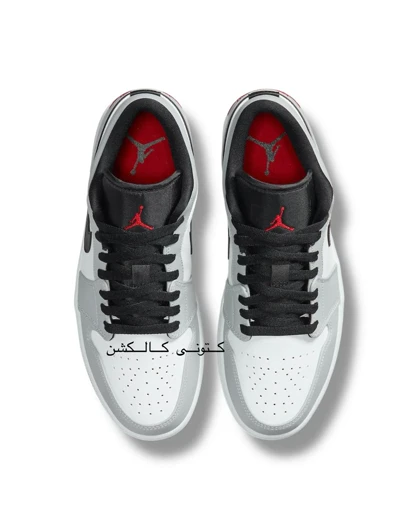 کتانی ویتنامی نایک ایر جردن وان لو اسموک گری nike air jordan 1 Low smoke Gray