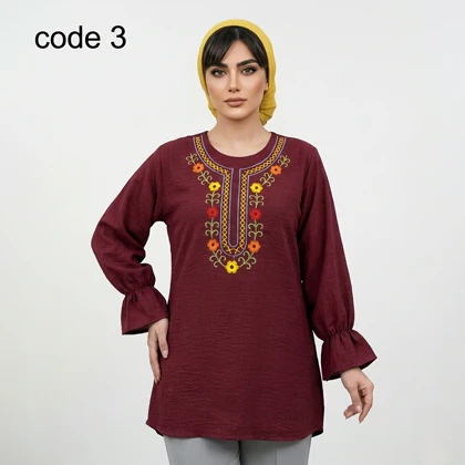 شومیز صوفیا گلدوزی مدل حوریا علیدسا