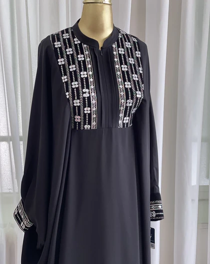 عبا رزا مشکی طرح حانیه