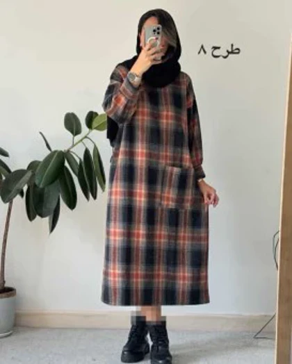 کفتان پشمی تک جیب