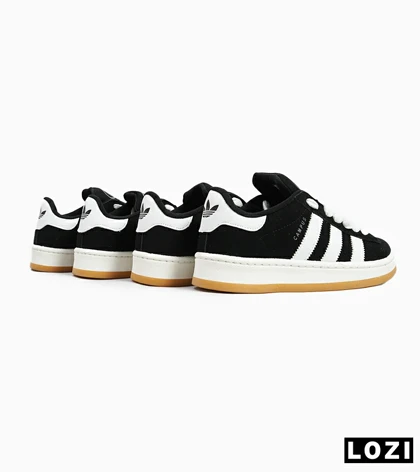 کفش کتانی مردانه مشکی سفید ADIDAS Campus