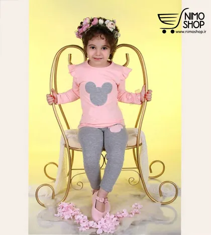 تونیک و لگ دخترونه مدل Mini Mouse