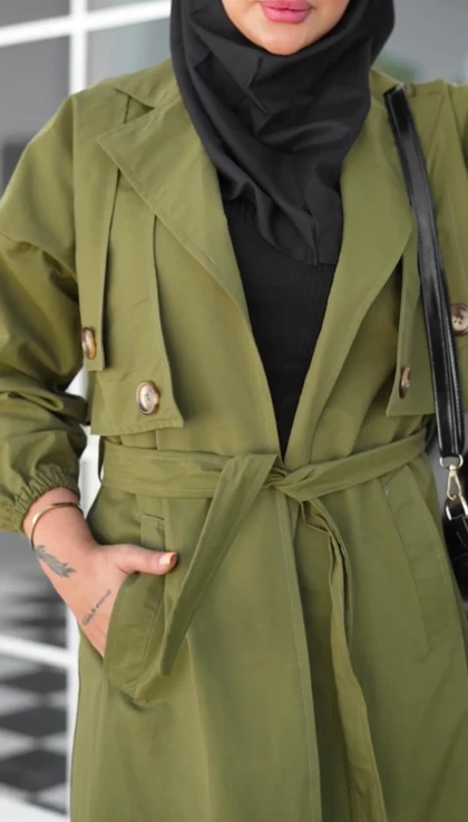 بارانی بلند زنانه