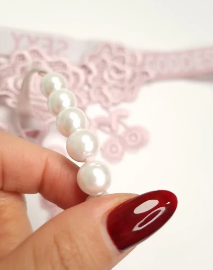 شورت لامبادا اسپرت گیپوری مرواریددار