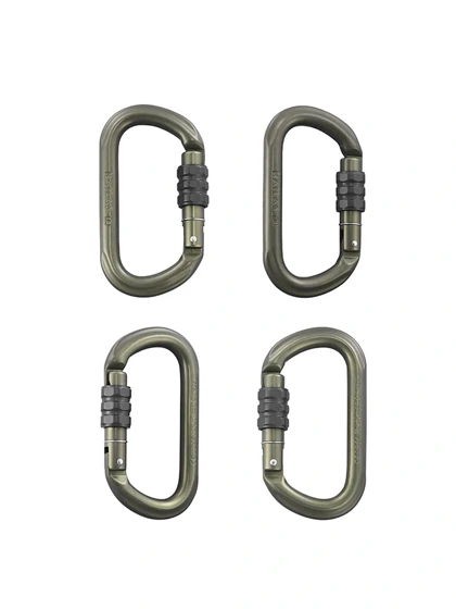 کارابین قفل پیچی کایلاس مدل Oval Screw Gate HAC KE210009