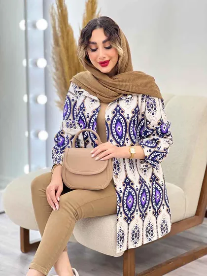 مانتو طرح سنتی پارمین
