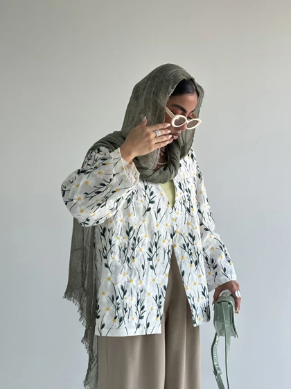 کت طرح بابونه
