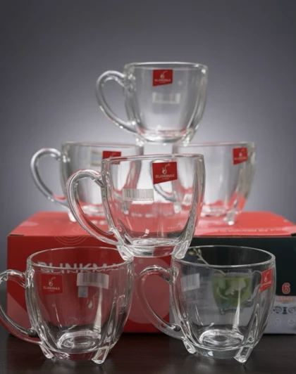 لیوان چای دسته دار 6 عددی