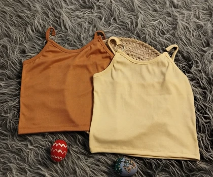 کراپ سگک دار زنانه کد 403037