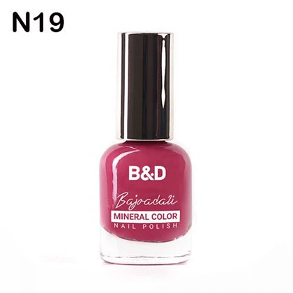 لاک ناخن بی اند دی B&D ساده سری N