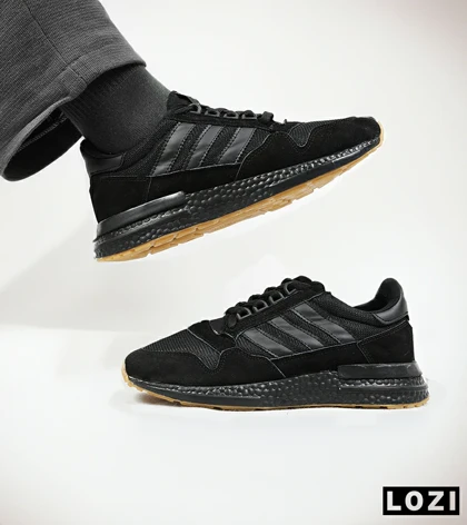 کفش کتانی مردانه مشکی تمام آدیداس adidas ZX 500