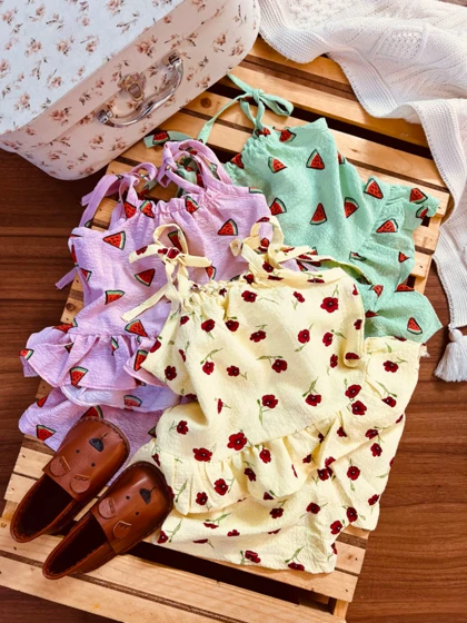 تاپ و شلوارک بچگانه هلوسامر