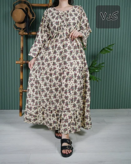 پیراهن زنانه عروسکی هندی تاج محل U7717