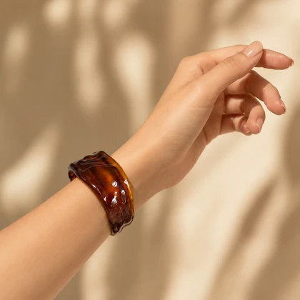 دستبند زنانه مدل روژا _ کد 2872