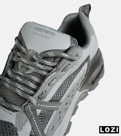 کفش کتانی طبی ورزشی طوسی SKECHERS max protect v.2 مدل 7791