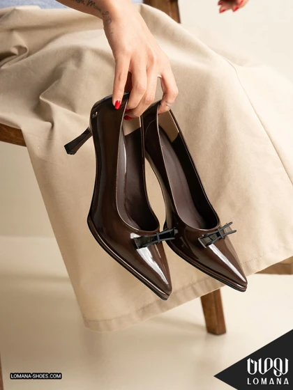 کفش پاشنه نیکناز لومانا - کد 2709