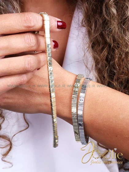 دستبند زنانه طرح طلا مدل کارتیه آنلیمیت لاو کد B2180