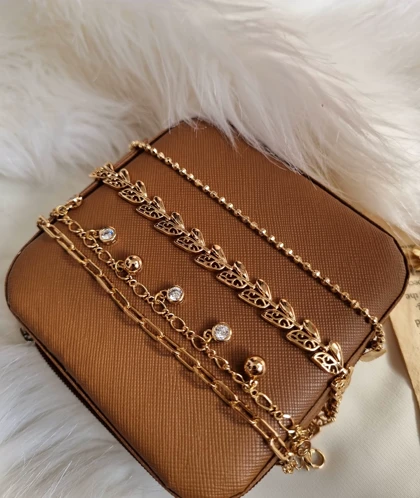 دستبند طرح طلا ژوپینگ D23