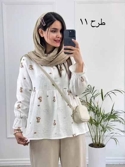 مانتو شومیزی کیوت ( CUTE )
