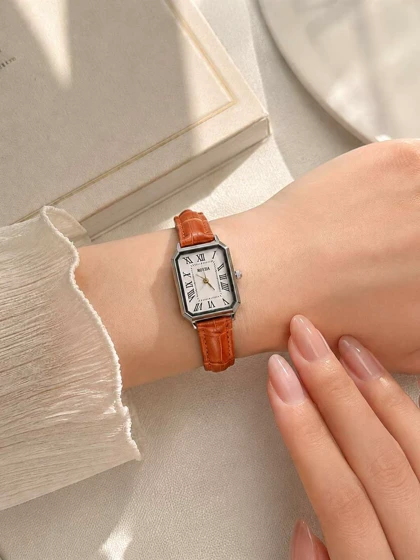 ساعت مچی زنانه چرمی مینیمال کدW483