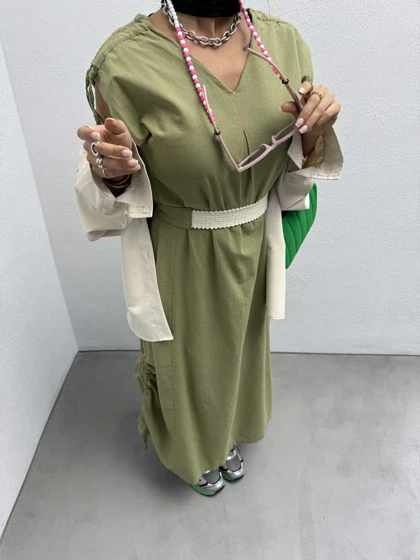 پیراهن سرشانه گت دار
