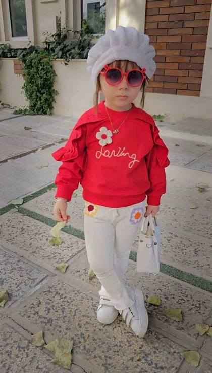 بلوز تک دخترانه یلدایی