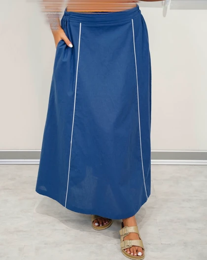 دامن لینن ساحل