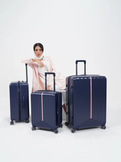 مجموعه 3 عددی چمدان رزمری مدل Rose Merry RL-203-3J