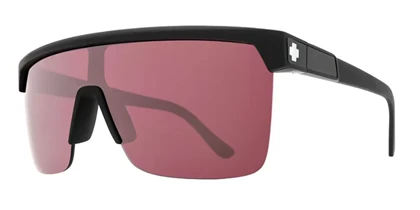 عینک آفتابی اسپای مدل SPY Flynn 5050 Matte Black - HD Plus Rose with Silver Spectra Mirror