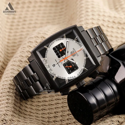 ساعت تگ هویر موناکو مشکی Tag Heuer Monaco Gulf 169SK