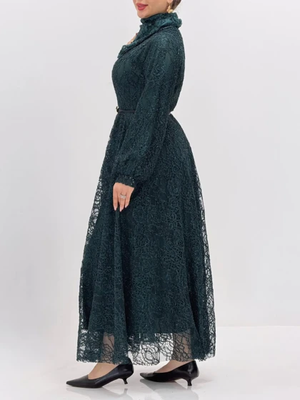 3921-پیراهن ماکسی عروس