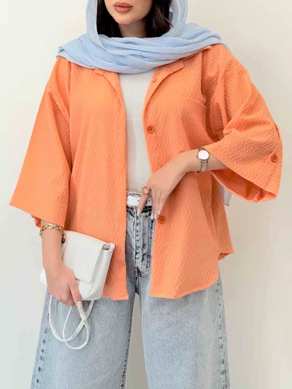 شومیز تک جیب هیلا