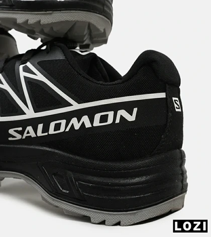 کفش کتانی کوهنوردی مشکی سفید مردانه و زنانه Salomon xt street