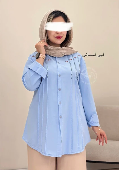 مانتو گلدوزی مهسا