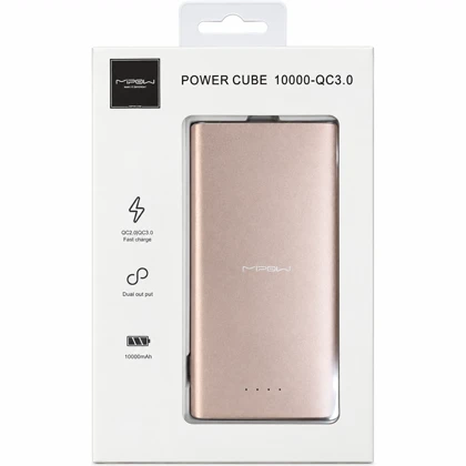 پاوربانک مایپو MIPOW مدل POWER CUBE 10000-QC3.0 ظرفیت 10000 میلی آمپر ساعت
