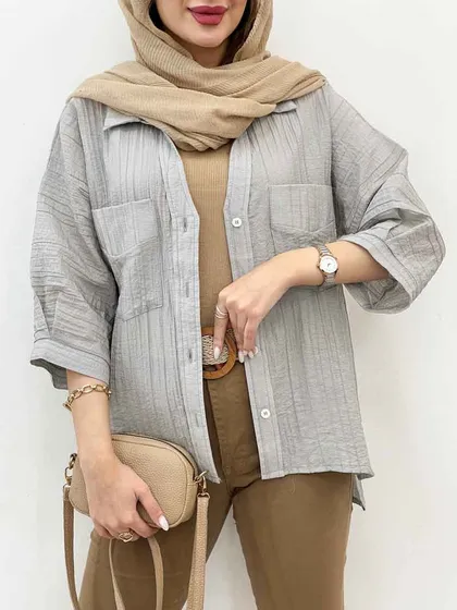 شومیز دو جیب دیما