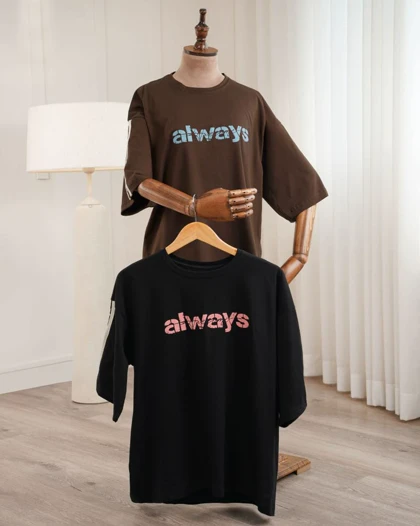 تیشرت باکسی always کد 29226