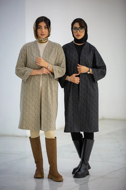 پالتو کشمیر جیب هلال