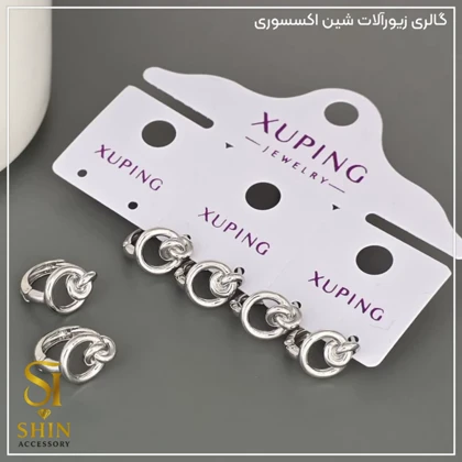 گوشواره زنانه ژوپینگ ، رنگ ثابت ضد حساسیت کدgzx08