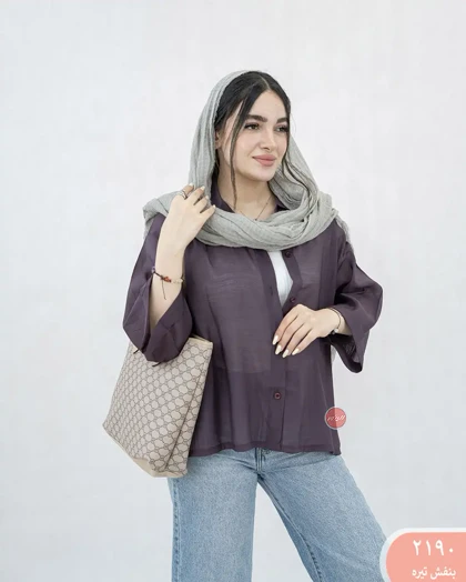 شومیز شیشه ای رنگین کمان 2190