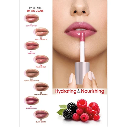 لیپ گلاس روغنی گلدن رز, مدل Sweet Kiss حجم 4.7 میل