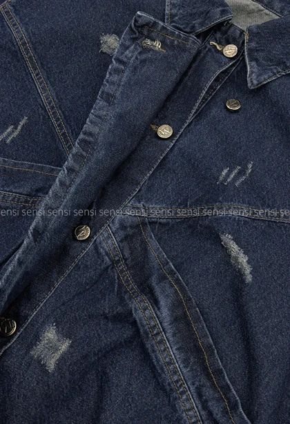 کت جین بغل کش کد1005102