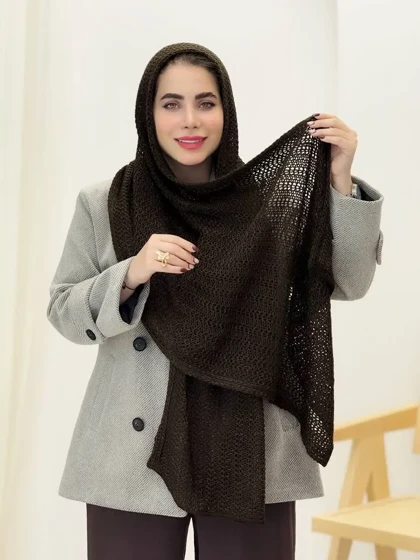 3687-شال بافت نیکا