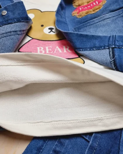 سه تیکه جین مدل تدی پاستیلی