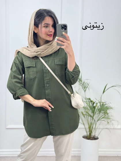 مانتو کتان صحرا