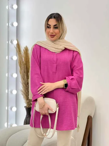 مانتو جلو بسته یقه دیپلمات