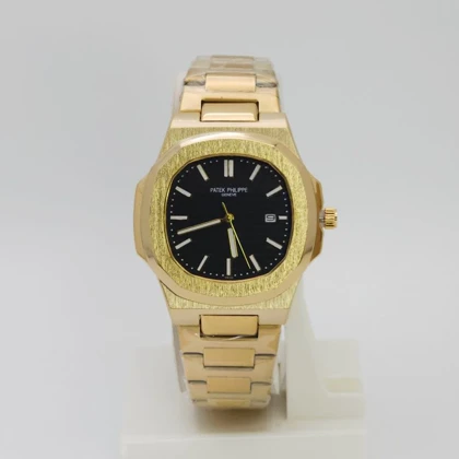 ساعت مچی مردانه پتک فیلیپ ناتیلوس Patek Philippe Nautlus طرح اتوماتیک موتور نما