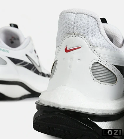 کفش کتانی مردانه و زنانه سفید طوسی نایک NIKE P-6000